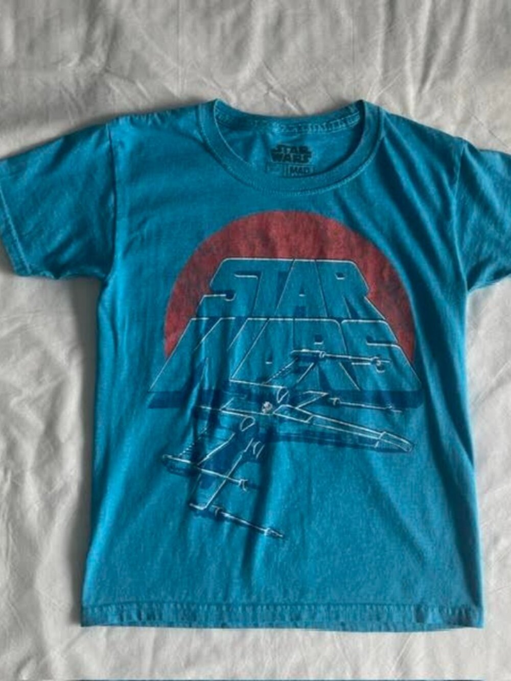 Star Wars X-Wing Fighter Graphic T-Shirt – Boys Size Small